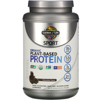 Sport | Organic Plant-Based Protein By Garden of Life | Refuel