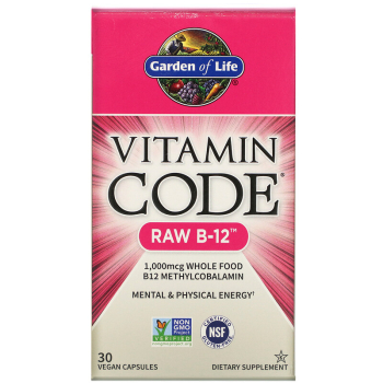 Garden of Life, Vitamin Code RAW B-12, 30 vcaps | Herbalista