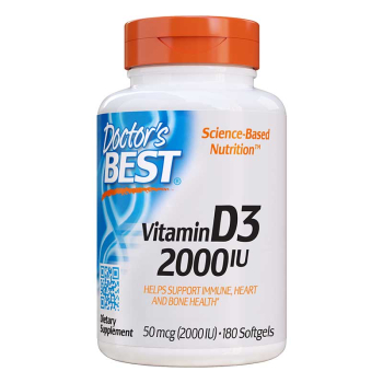 Doctor's Best, Vitamin D3, 50 mcg (2,000 IU) | Herbalista 