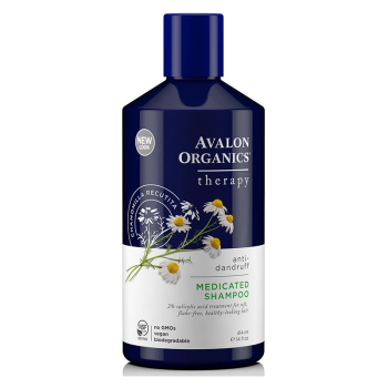 Avalon Organics, Therapy, Anti-Dandruff, Medicated Shampoo | Herbalista 