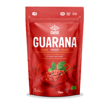 Iswari, BIO Guarana Powder, Gluten Free, 70g / Γκουαρανά σε σκόνη, 70γρ.
