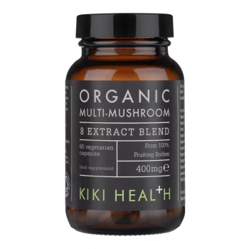 Kiki Health, Organic 8 Multi Mushroom Extract Blend, 60 Vegicaps