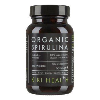 Kiki Health, Organic Spirulina, 200 Tablets