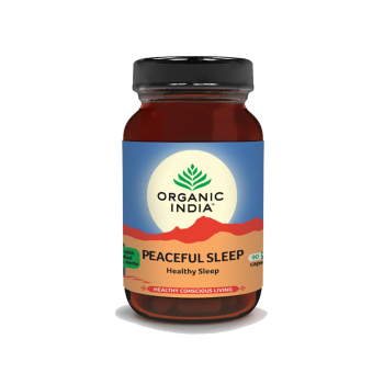 Peaceful Sleep 90 Capsules Bottle | by Organic India | Herbalista