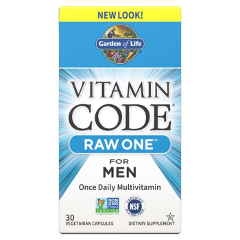 Garden of Life, Vitamin Code, RAW One, Once Daily Multivitamin For Men, 75 Vegetarian Capsules / Ακατέργαστη Πολυβιταμίνη για Άνδρες, 75 Χορτοφαγικές κάψουλες