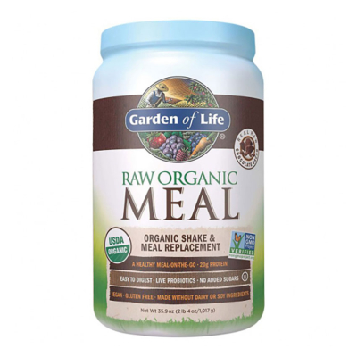 Garden of Life, Raw Organic, Meal Replacement Shake, Chocolate, 1017g