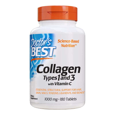 Doctor's Best, Collagen Types 1 & 3, 1,000 mg, | Herbalista 
