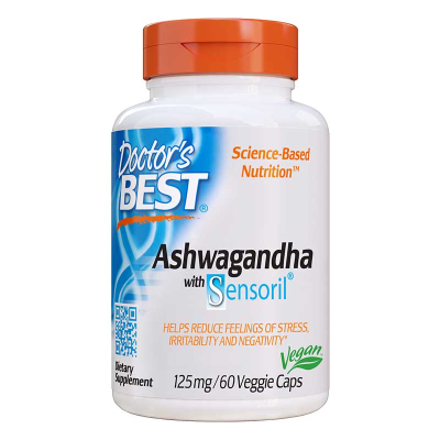 Best Ashwagandha, Featuring Sensoril, 125 mg | Herbalista