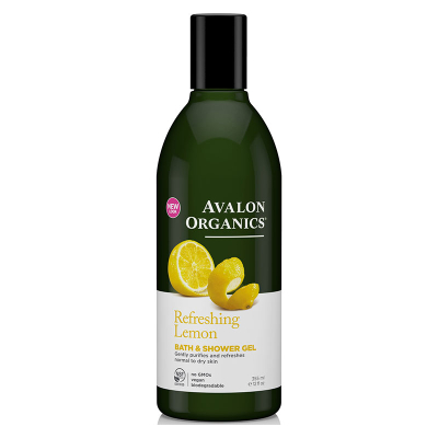 Avalon Organics, Bath & Shower Gel, Lemon | Herbalista